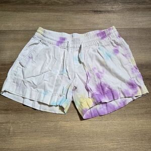 Tie-Dye Shorts with Pockets
